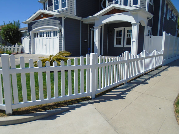 Routed Picket Fence Panel