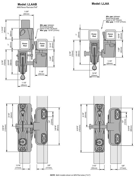 LokkLatch Gate Latch