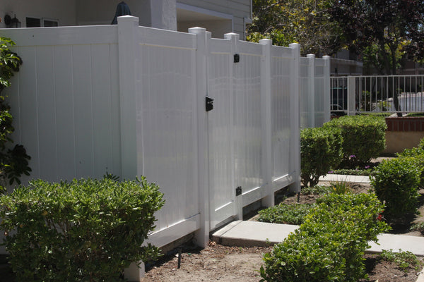 Solid Privacy Fence Gate